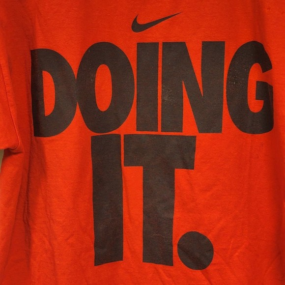 Nike Polo Shirt Men Large Deep Red Loose Fit Short Sleeve - Picture 3 of 10